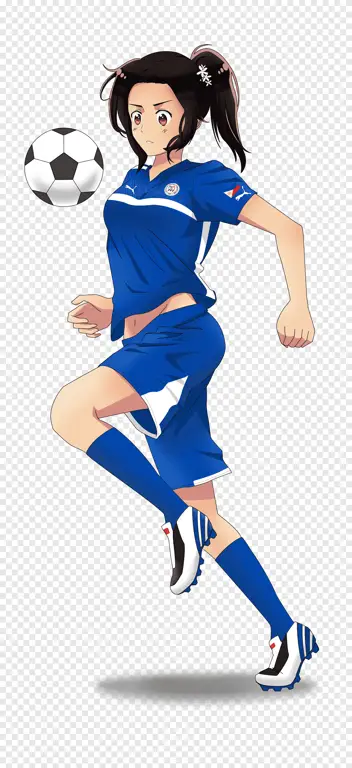 Karakter Anime Bermain Olahraga Gambar karakter anime sedang bermain olahraga