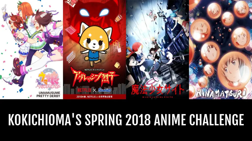 Rekomendasi Anime Spring 2018 Gambar anime terbaik musim semi 2018