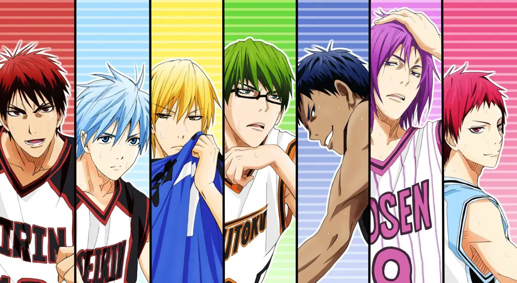 Kuroko no Basket Gambar adegan dari anime Kuroko no Basket