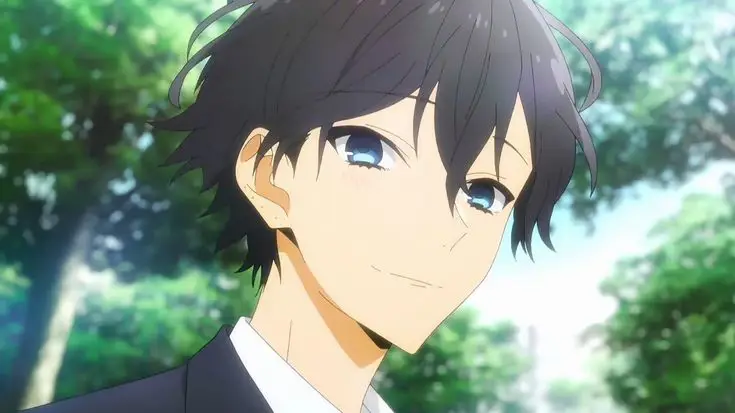 Horimiya: Kisah Cinta yang Menawan Gambar adegan romantis dari anime Horimiya