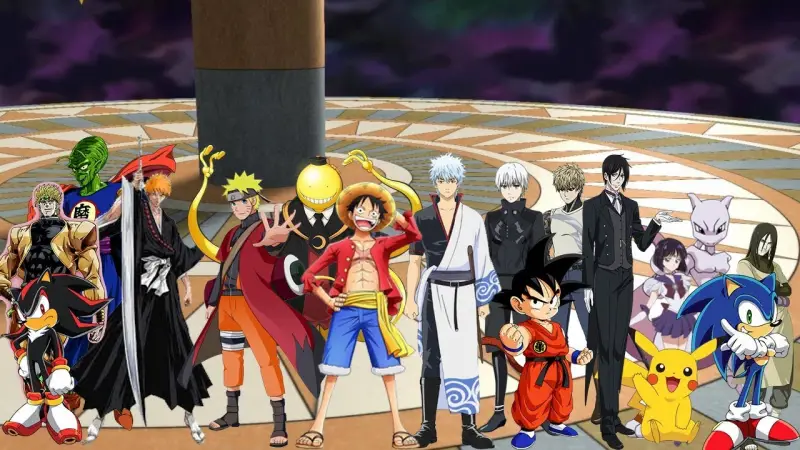 Suasana seru pertandingan olahraga dalam anime Gambar anime turnamen olahraga