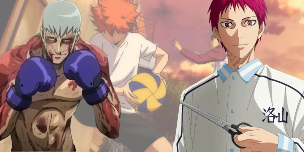 Aksi Menegangkan dalam Anime Olahraga Adegan aksi anime olahraga yang seru