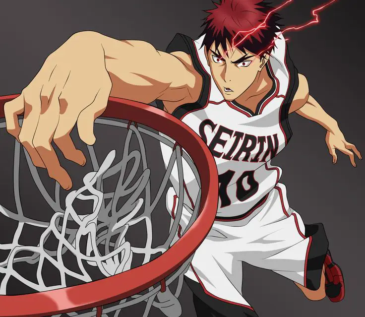 Gambar pertandingan basket yang seru dari anime Pertandingan basket dalam anime