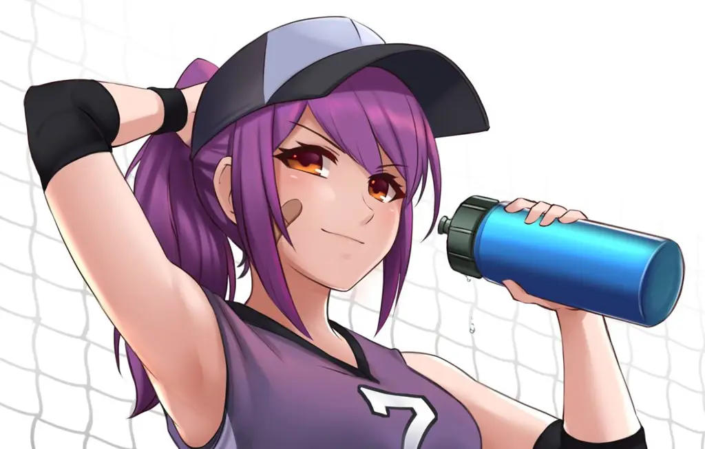 Gambar gadis-gadis anime yang lucu dan sedang berolahraga Gadis-gadis lucu dalam anime olahraga