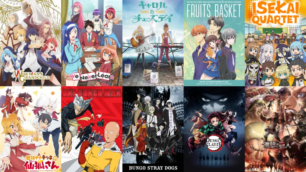 10 Anime Teratas Musim Semi 2020 Gambar 10 anime teratas musim semi 2020