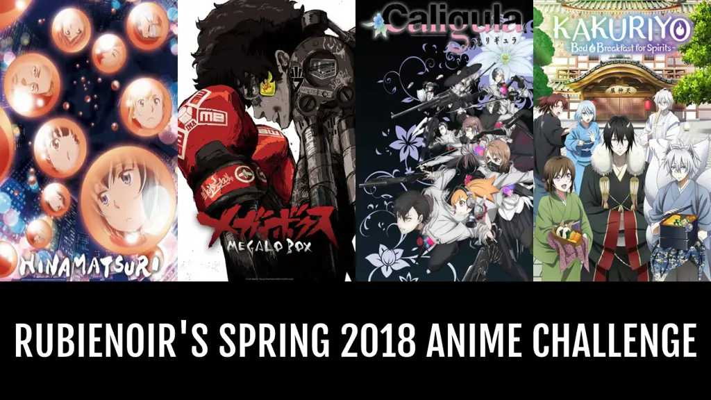 Rekomendasi Anime Spring 2018: Pilihan Terbaik Gambar anime-anime terbaik musim semi 2018