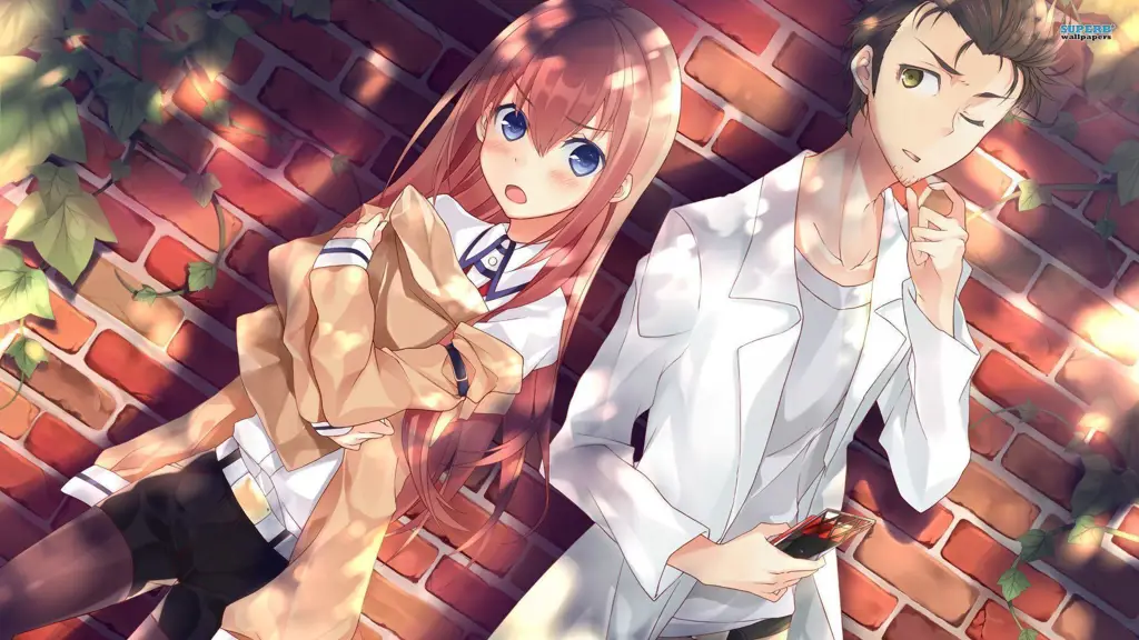 Kegembiraan Cinta di Anime Ilustrasi pasangan anime yang bahagia dan sedang tersenyum
