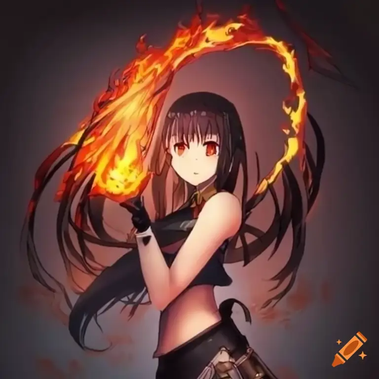 Gambar anime gadis dengan kekuatan super