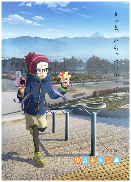 Keindahan Alam di Yuru Camp Pemandangan indah di anime Yuru Camp
