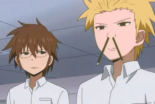 Humor Absurd Nichijou Momen lucu di anime Nichijou