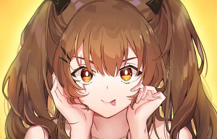 Kehidupan sehari-hari yang penuh keceriaan Gambar gadis-gadis anime yang sedang bercengkrama dan terlihat lucu
