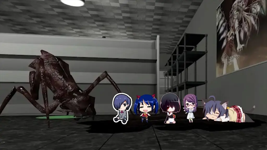 Momen menegangkan melawan zombie dalam game survival anime Adegan game survival anime bertema zombie