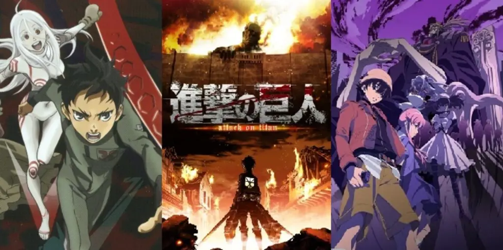 Anime Survival: Menegangkan dan Penuh Tantangan Adegan anime survival yang menegangkan