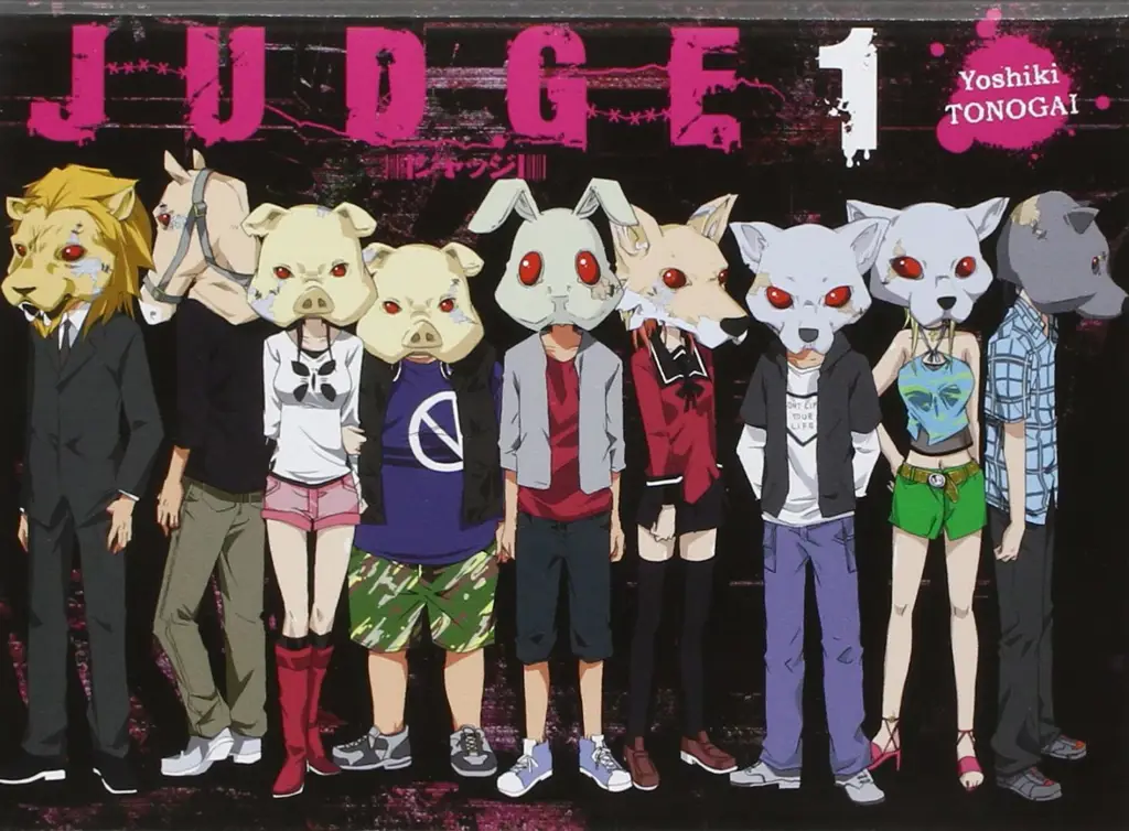 Poster-poster anime bertema survival Berbagai poster anime survival