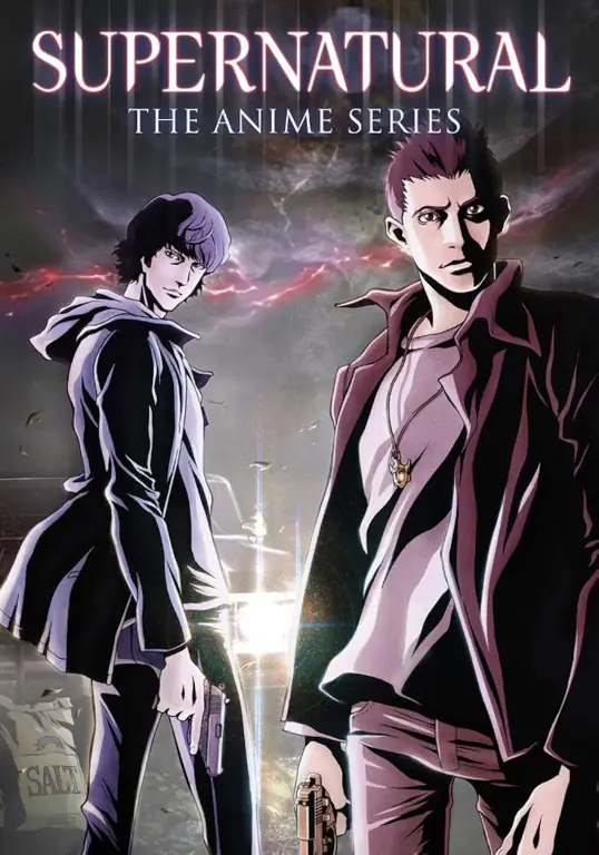 Ilustrasi pemandangan dalam anime supernatural Pemandangan anime supernatural