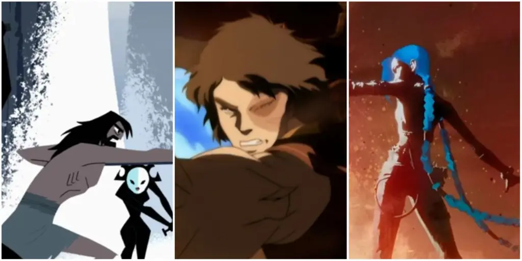 Pertarungan Sengit untuk Bertahan Hidup Gambar adegan pertarungan anime survival