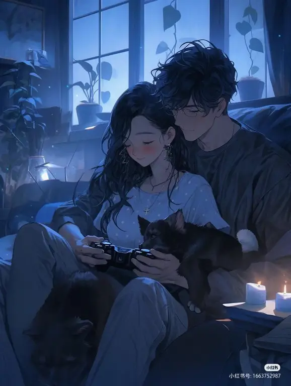 Anime romantis dengan kekuatan super yang memikat Pasangan anime romantis dengan kekuatan super