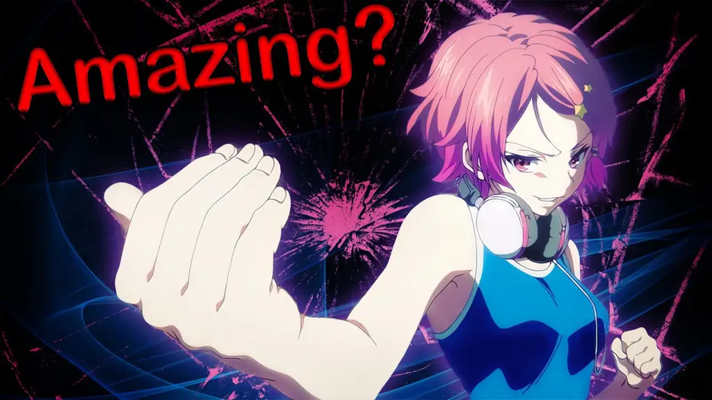 Karakter anime yang bahagia dengan kekuatan super