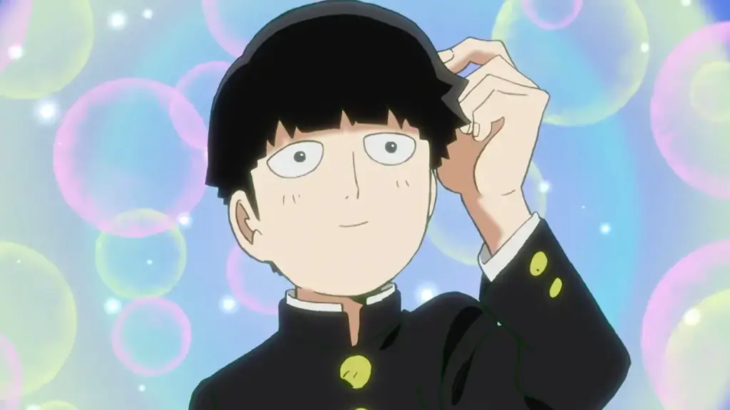 Kekuatan Psikis Mob yang Luar Biasa Adegan aksi dari anime Mob Psycho 100
