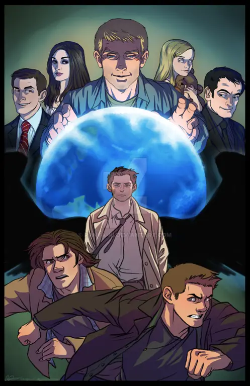Koleksi gambar karakter dari berbagai anime supernatural Karakter-karakter dari anime supernatural