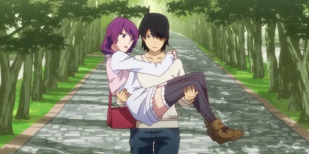Pasangan anime romantis dengan kekuatan supernatural Pasangan anime romantis dengan kekuatan supernatural