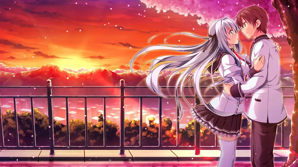 Adegan romantis anime terbaik Adegan romantis anime terbaik