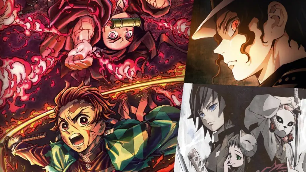 Demon Slayer: Kimetsu no Yaiba Visual kunci anime Demon Slayer