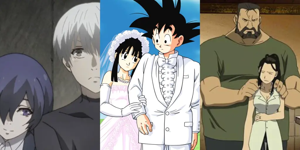 Ilustrasi pasangan anime dengan kekuatan super Pasangan anime dengan kekuatan super