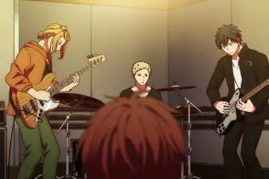 Menikmati Anime Musim Panas Gambar seseorang menonton anime musim panas 2019