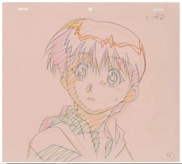 Adegan menegangkan dalam anime sekolah bertema hantu Gambar anime sekolah dengan cerita hantu