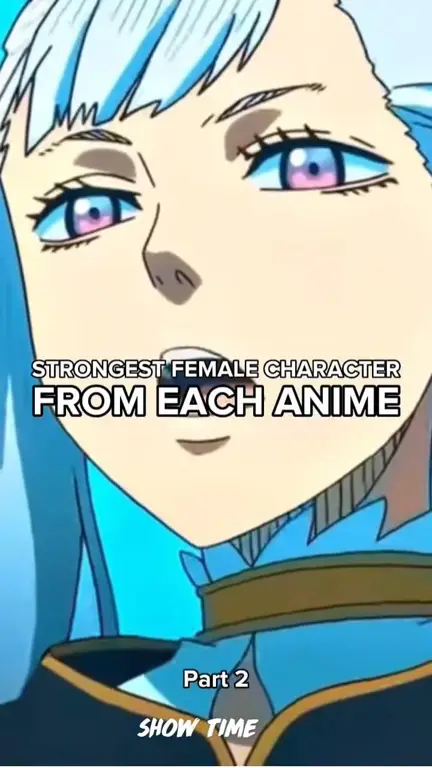 Kekuatan dan Keanggunan Wanita dalam Anime Supernatural Ilustrasi karakter wanita kuat dalam anime supernatural