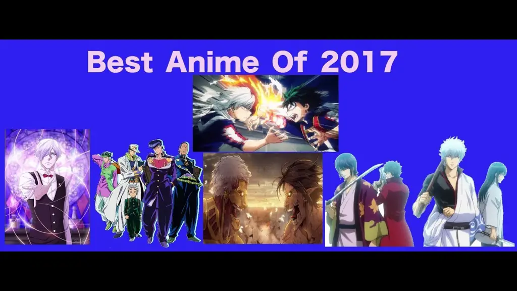 Anime Terbaik 2017: Pilihan yang Mengesankan Gambar berbagai anime terbaik tahun 2017