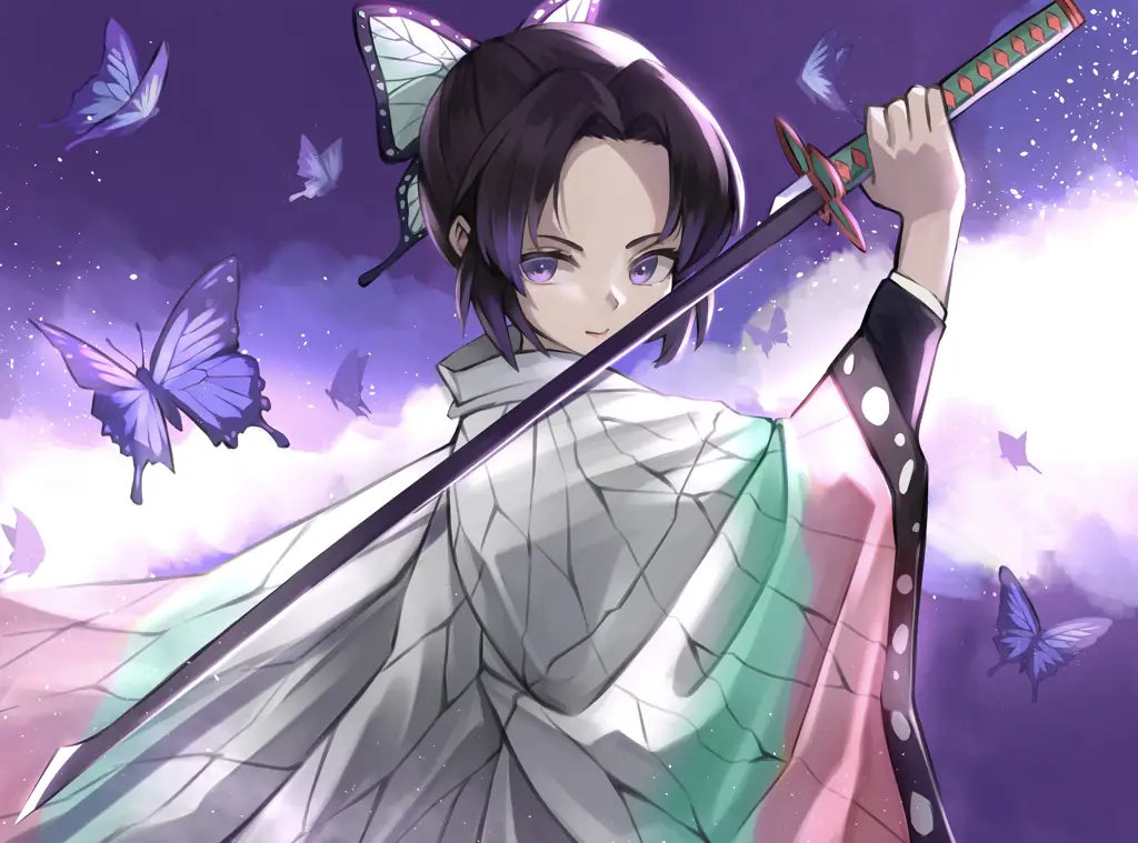 Demon Slayer: Aksi yang Mencengangkan Gambar anime Demon Slayer