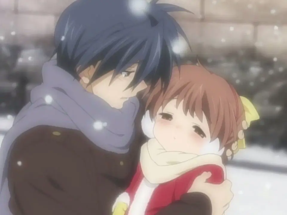 Momen-momen haru biru dalam anime slice of life Gambar adegan anime yang menyedihkan