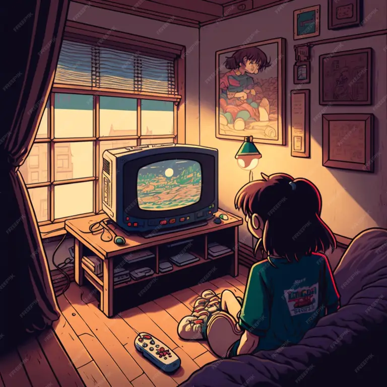 Cara Menikmati Anime Menonton anime di rumah dengan nyaman