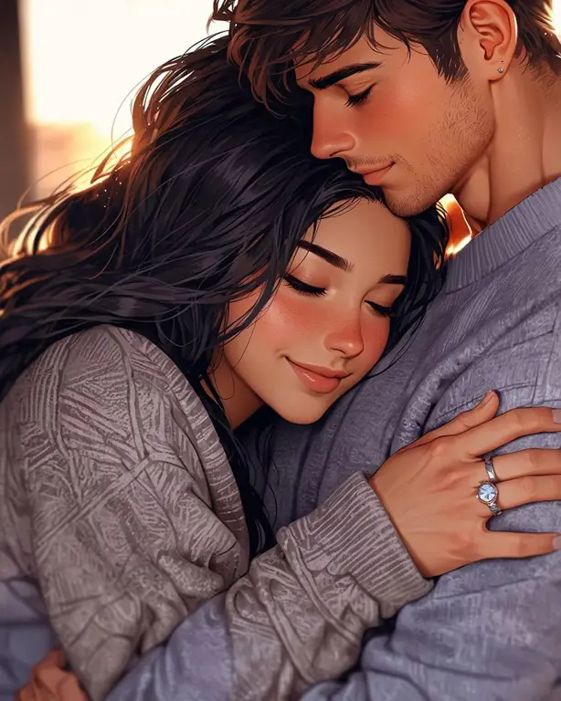 Momen manis dari anime romance Karakter anime dalam momen manis