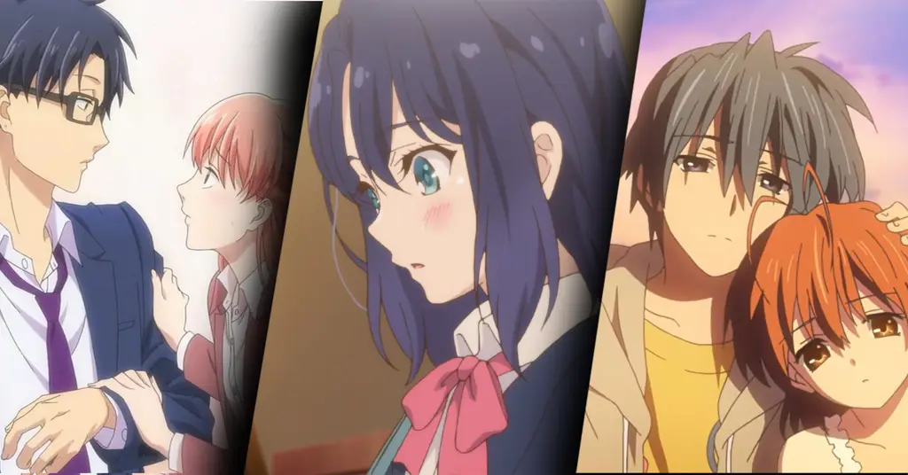 Momen-momen romantis yang tak terlupakan Adegan romantis anime terbaik