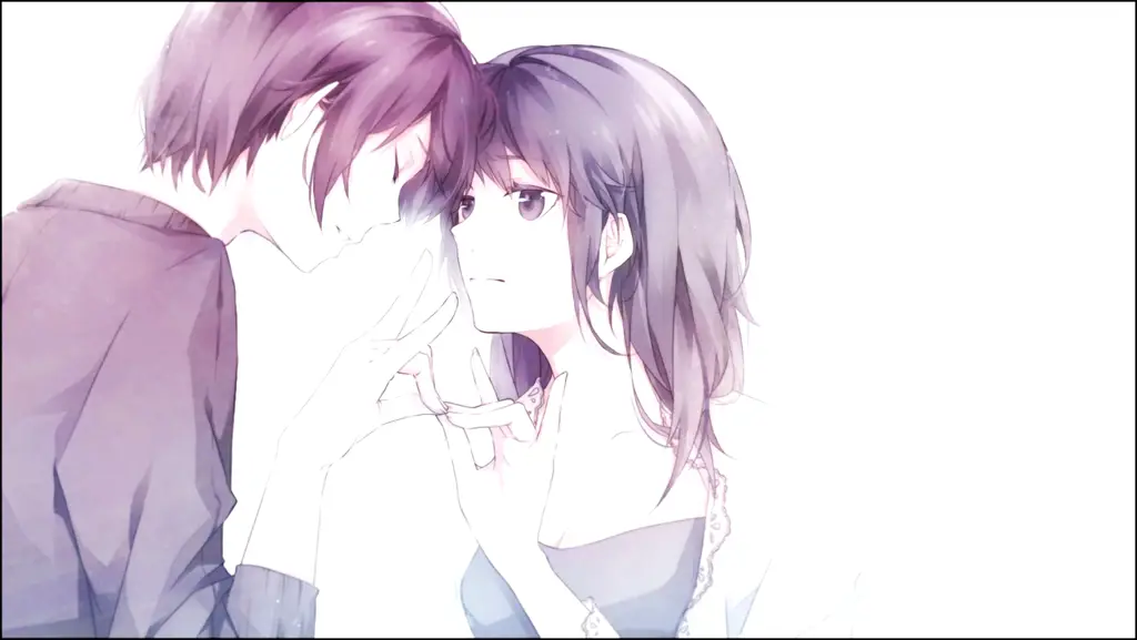 Pasangan Anime Perempuan yang Menggemaskan Gambar pasangan anime perempuan yang lucu