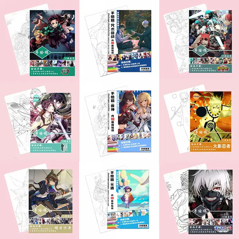 Anime Aksi Terbaik Sepanjang Masa Poster anime Attack on Titan, Demon Slayer, dan My Hero Academia