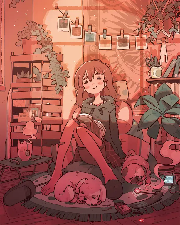 Karakter Anime Favorit Ilustrasi karakter anime populer